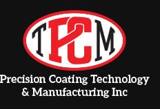 Precision Coating company logo in footer