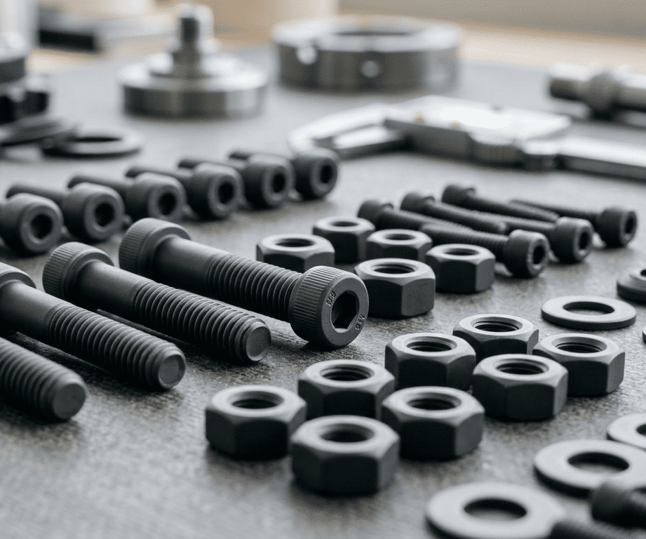 coating on screw and nuts